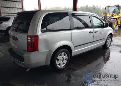 2008 Dodge Grand Caravan Se z USA, uszkodzony, nr VIN 2D8HN44H98R116389